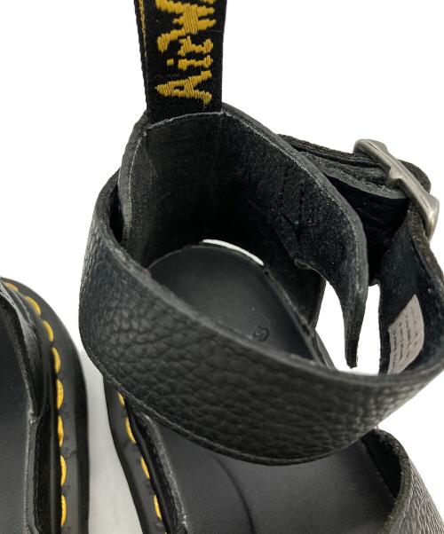 Dr.Martens（ドクターマーチン）Dr.Martens (ドクターマーチン) サンダル ブラック サイズ:EU38の古着・服飾アイテム