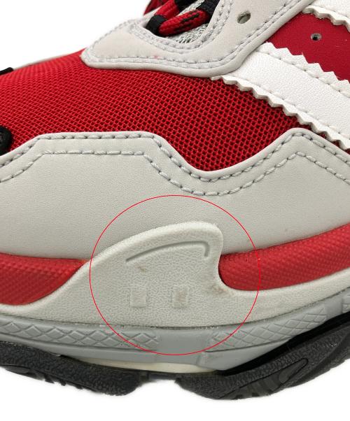 BALENCIAGA（バレンシアガ）BALENCIAGA (バレンシアガ) adidas (アディダス) スニーカー　TripIeS トリプル S スニーカー グレー×レッド サイズ:27.5の古着・服飾アイテム