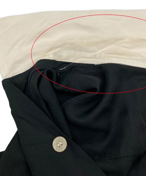 TAILOR TOYO（テーラー東洋）TAILOR TOYO (テーラー東洋) スカシャツ ROARING TIGER ブラック×ホワイト サイズ:Lの古着・服飾アイテム