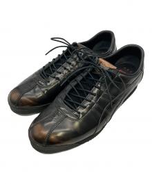 Onitsuka Tige（オニツカタイガー）の古着「シューズ NIPPON MADE TIGER CORSAIR DELUXE」｜ブラック