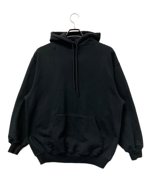 BALENCIAGA（バレンシアガ）BALENCIAGA (バレンシアガ) パーカー バックロゴプルオーバーパーカー ブラック サイズ:XSの古着・服飾アイテム