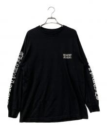 WACKO MARIA（ワコマリア）の古着「長袖カットソー」｜ブラック×ホワイト