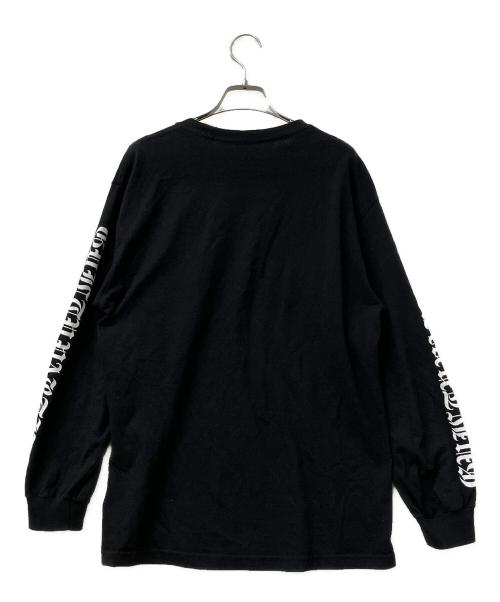 WACKO MARIA（ワコマリア）WACKO MARIA (ワコマリア) 長袖カットソー ブラック×ホワイト サイズ:Mの古着・服飾アイテム
