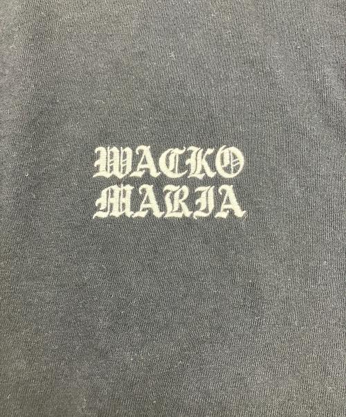 WACKO MARIA（ワコマリア）WACKO MARIA (ワコマリア) 長袖カットソー ブラック×ホワイト サイズ:Mの古着・服飾アイテム