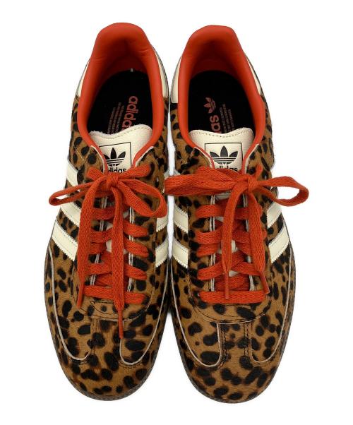 adidas（アディダス）adidas (アディダス) ローカットスニーカー　SAMBA　OG　ヒョウ柄① ブラウン×ホワイト サイズ:27.5の古着・服飾アイテム