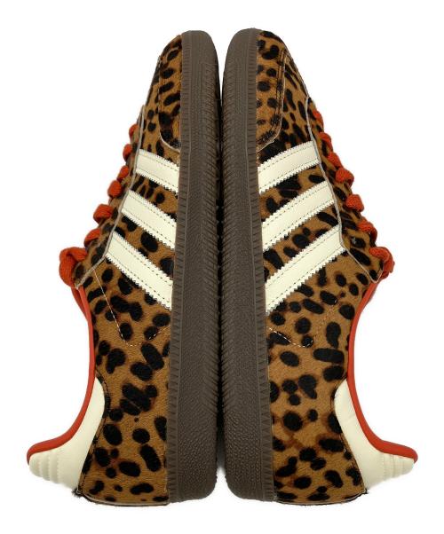 adidas（アディダス）adidas (アディダス) ローカットスニーカー　SAMBA　OG　ヒョウ柄① ブラウン×ホワイト サイズ:27.5の古着・服飾アイテム