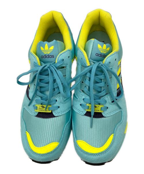 adidas（アディダス）adidas (アディダス) ローカットスニーカー　ZX8000　② スカイブルー×イエロー サイズ:27の古着・服飾アイテム
