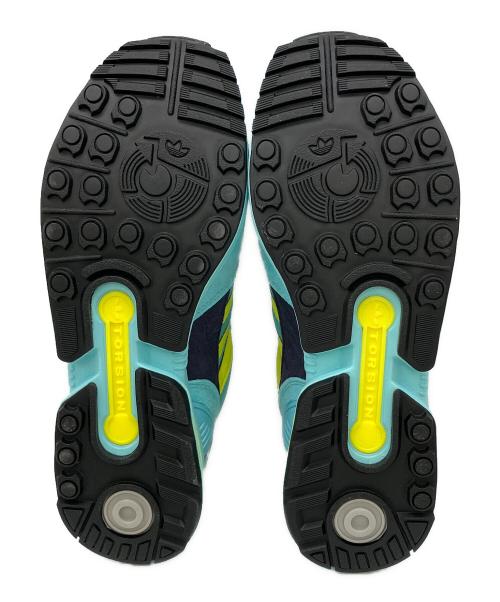 adidas（アディダス）adidas (アディダス) ローカットスニーカー　ZX8000　② スカイブルー×イエロー サイズ:27の古着・服飾アイテム