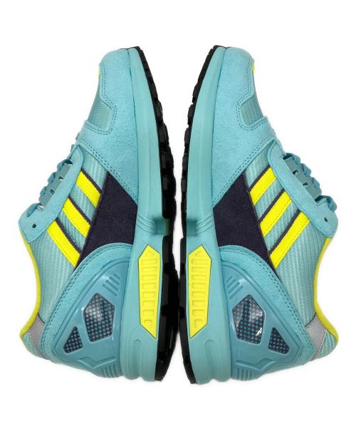 adidas（アディダス）adidas (アディダス) ローカットスニーカー　ZX8000　② スカイブルー×イエロー サイズ:27の古着・服飾アイテム