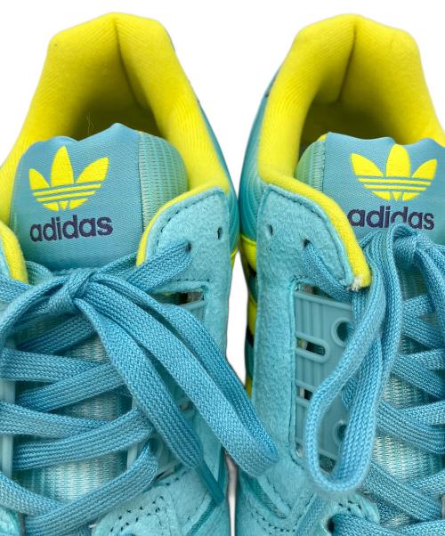adidas（アディダス）adidas (アディダス) ローカットスニーカー　ZX8000　② スカイブルー×イエロー サイズ:27の古着・服飾アイテム