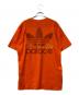 adidas (アディダス) PALACE (パレス) 半袖カットソー　 オレンジ サイズ:M：5000円
