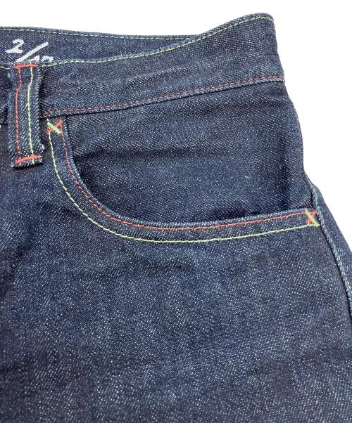 ZEN CLOTHING（ゼン クロージング）ZEN CLOTHING (ゼン クロージング) デニムパンツ　和柄ペイント　総生産数47本限定（2/47） インディゴ サイズ:Mの古着・服飾アイテム