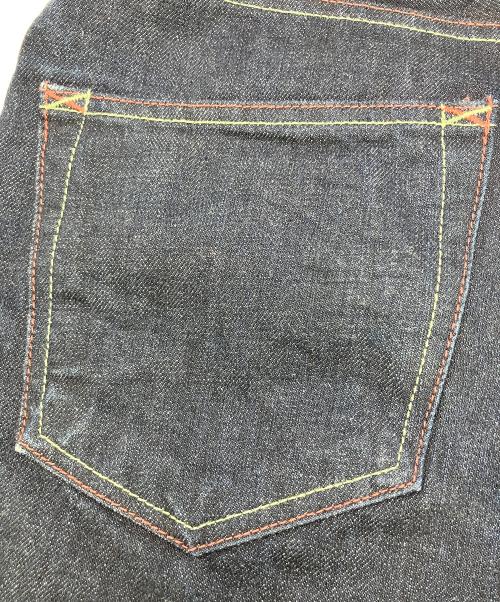 ZEN CLOTHING（ゼン クロージング）ZEN CLOTHING (ゼン クロージング) デニムパンツ　和柄ペイント　総生産数47本限定（2/47） インディゴ サイズ:Mの古着・服飾アイテム