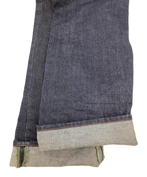 ZEN CLOTHING（ゼン クロージング）ZEN CLOTHING (ゼン クロージング) デニムパンツ　和柄ペイント　総生産数47本限定（2/47） インディゴ サイズ:Mの古着・服飾アイテム