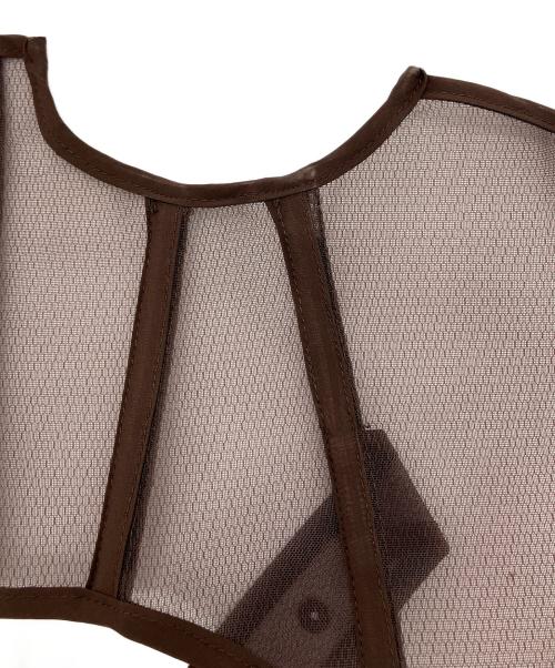 MAISON SPECIAL（メゾンスペシャル）MAISON SPECIAL (メゾンスペシャル) キャミソール  ブラウン サイズ:FREEの古着・服飾アイテム