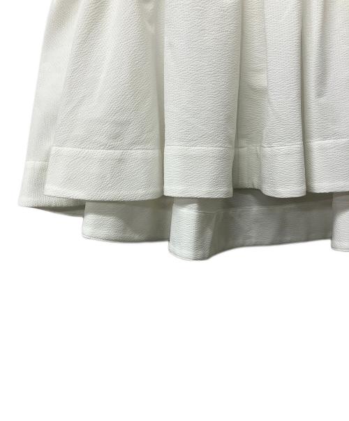 CELFORD（セルフォード）CELFORD (セルフォード) チュニック ピンタックチュニックブラウス ホワイト サイズ:Fの古着・服飾アイテム
