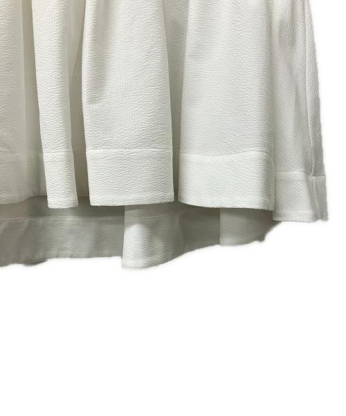 CELFORD（セルフォード）CELFORD (セルフォード) チュニック ピンタックチュニックブラウス ホワイト サイズ:Fの古着・服飾アイテム