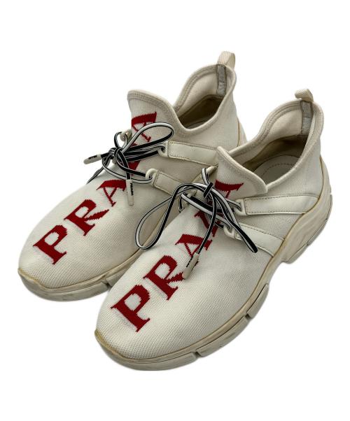 PRADA（プラダ）PRADA (プラダ) スニーカー ホワイト サイズ:不明の古着・服飾アイテム