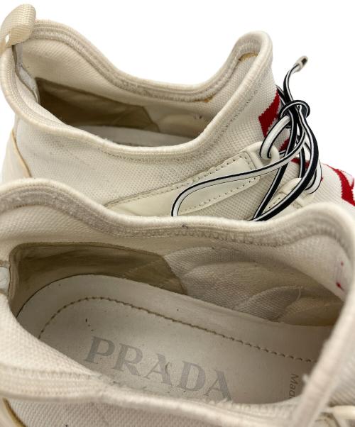 PRADA（プラダ）PRADA (プラダ) スニーカー ホワイト サイズ:不明の古着・服飾アイテム