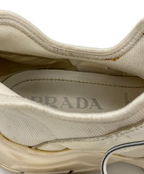 PRADA（プラダ）PRADA (プラダ) スニーカー ホワイト サイズ:不明の古着・服飾アイテム