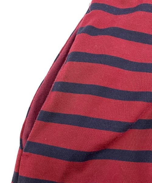 IENA（イエナ）IENA (イエナ) 半袖ワンピース　ボーダー　 エンジ×ネイビー サイズ:不明の古着・服飾アイテム