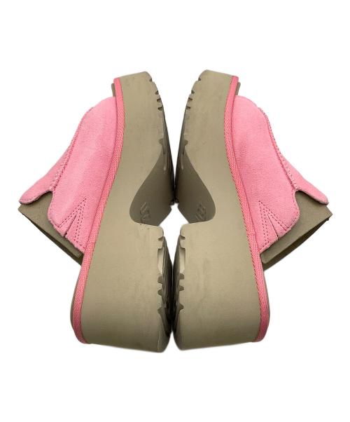 UGG（アグ）UGG (アグ) 厚底サンダル New Heights Slide ピンク×ブラウン サイズ:JAPAN 23の古着・服飾アイテム