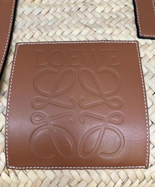 LOEWE（ロエベ）LOEWE (ロエベ) カゴバッグ バスケットスモール　ラフィアの古着・服飾アイテム