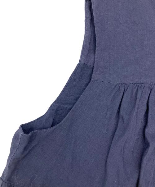 MARIHA（マリハ）MARIHA (マリハ) ノースリーブチュニック  ミューズのブラウス ネイビー サイズ:FREEの古着・服飾アイテム