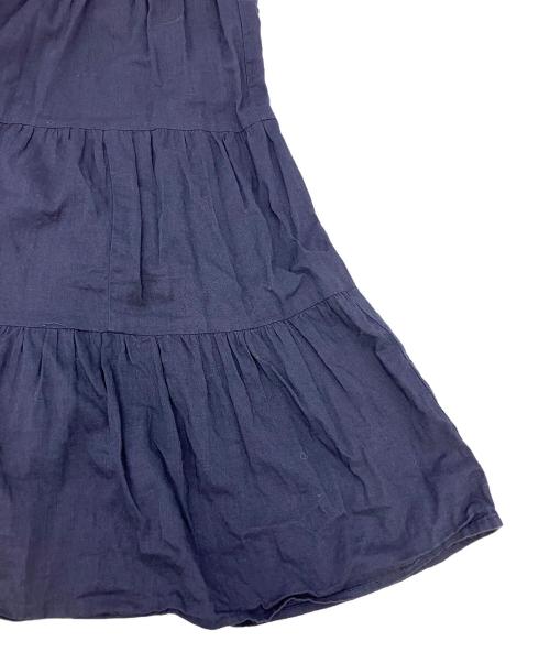 MARIHA（マリハ）MARIHA (マリハ) ノースリーブチュニック  ミューズのブラウス ネイビー サイズ:FREEの古着・服飾アイテム