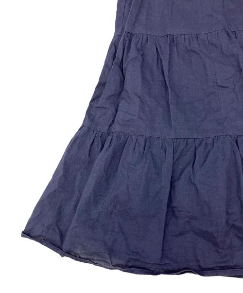 MARIHA（マリハ）MARIHA (マリハ) ノースリーブチュニック  ミューズのブラウス ネイビー サイズ:FREEの古着・服飾アイテム