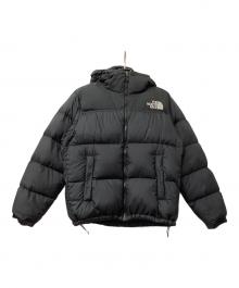 THE NORTH FACE（ザ ノース フェイス）の古着「ダウンジャケット Nuptse Hoodie」｜ブラック