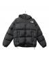 THE NORTH FACE（ザ ノース フェイス）の古着「ダウンジャケット Nuptse Hoodie」｜ブラック