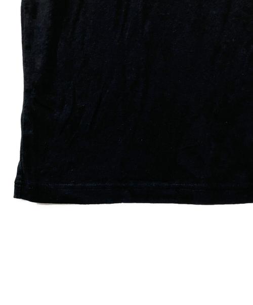 Acne studios（アクネ ストゥディオズ）Acne studios (アクネ ストゥディオズ) 半袖カットソー リバースラベルパッチ バックロゴTシャツ ブラック サイズ:XSの古着・服飾アイテム