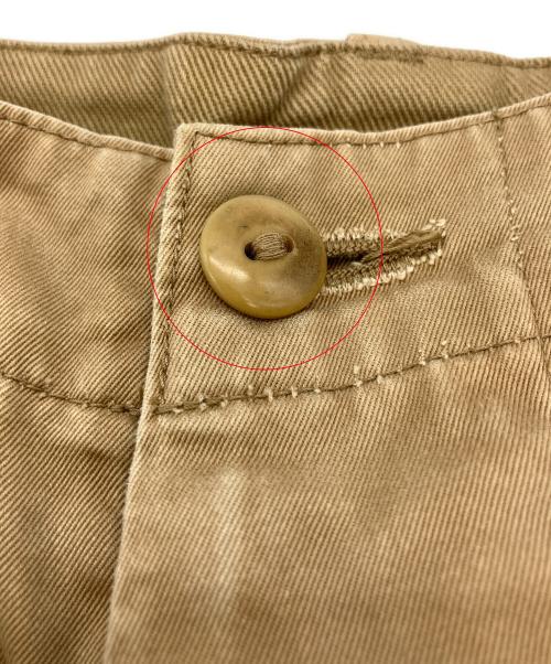 NIGEL CABOURN（ナイジェルケーボン）NIGEL CABOURN (ナイジェルケーボン) チノパン BASIC CHINO PANT（ベーシック チノパンツ） ベージュ サイズ:Lの古着・服飾アイテム