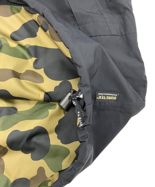 A BATHING APE（アベイシングエイプ）A BATHING APE (アベイシングエイプ)  ゴアテックス マウンテンパーカー ブラック サイズ:Mの古着・服飾アイテム