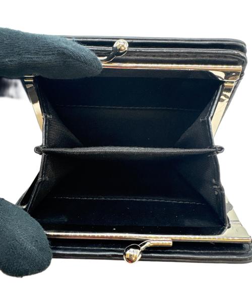 Vivienne Westwood（ヴィヴィアンウエストウッド）Vivienne Westwood (ヴィヴィアンウエストウッド) Vivienne Westwood 　2つ折り財布 ブラックの古着・服飾アイテム
