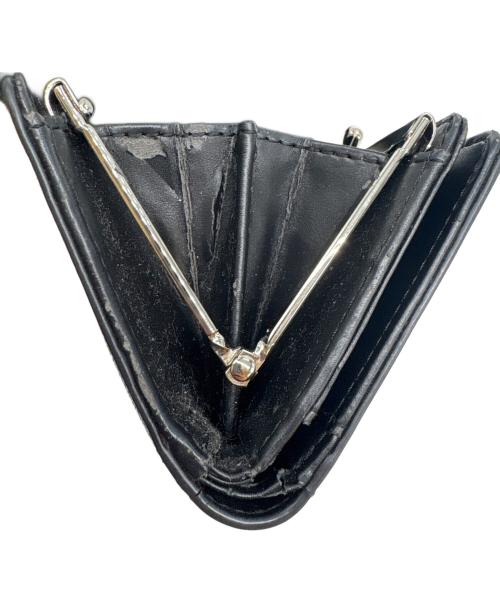 Vivienne Westwood（ヴィヴィアンウエストウッド）Vivienne Westwood (ヴィヴィアンウエストウッド) Vivienne Westwood 　2つ折り財布 ブラックの古着・服飾アイテム