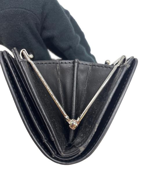 Vivienne Westwood（ヴィヴィアンウエストウッド）Vivienne Westwood (ヴィヴィアンウエストウッド) Vivienne Westwood 　2つ折り財布 ブラックの古着・服飾アイテム