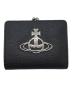 Vivienne Westwood（ヴィヴィアンウエストウッド）の古着「Vivienne Westwood 　2つ折り財布」｜ブラック