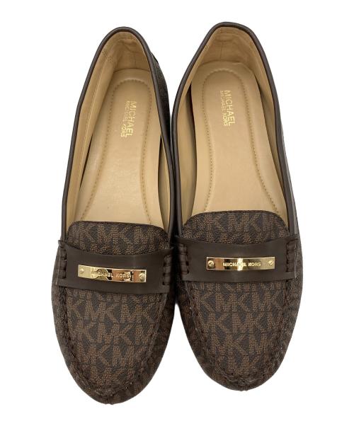 MICHAEL KORS（マイケルコース）MICHAEL KORS (マイケルコース) ローファー ドライビングシューズ ブラウン サイズ:8.5Mの古着・服飾アイテム