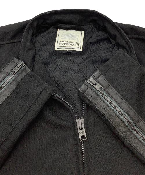KADOYA（カドヤ）KADOYA (カドヤ) メッシュジャケット THOMPSON ブラック サイズ:Sの古着・服飾アイテム