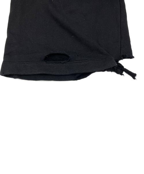 Gosha Rubchinskiy（ゴーシャラブチンスキー）Gosha Rubchinskiy (ゴーシャラブチンスキー) スウェットパンツ DOUBLE CUFF 変型ジャージパンツ ブラック サイズ:Mの古着・服飾アイテム