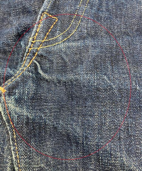 WAREHOUSE（ウエアハウス）WAREHOUSE (ウエアハウス) デニムパンツ　1000XX インディゴ サイズ:Lの古着・服飾アイテム