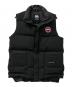 CANADA GOOSE（カナダグース）の古着「フリースタイルベスト」｜ブラック