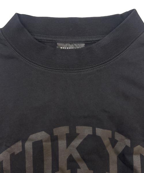 BALENCIAGA（バレンシアガ）BALENCIAGA (バレンシアガ) BALENCIAGA 　TOKYOロゴプリントカットソー ブラック サイズ:Lの古着・服飾アイテム