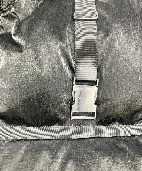 EMPORIO ARMANI（エンポリオ アルマーニ）EMPORIO ARMANI (エンポリオ アルマーニ) ダウンベスト　 ブラック サイズ:54の古着・服飾アイテム