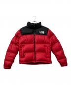 THE NORTH FACEザ ノース フェイス）の古着「700フィルパワーの高品質ダウンジャケット」｜レッド×ブラック