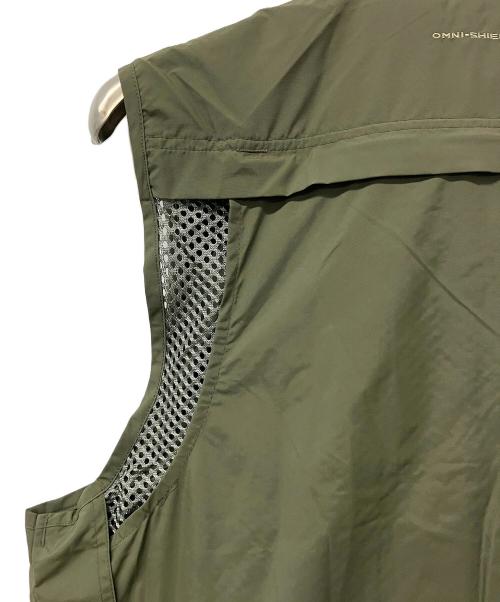 Columbia（コロンビア）Columbia (コロンビア) ナイロンベスト  オリーブ サイズ:Sの古着・服飾アイテム