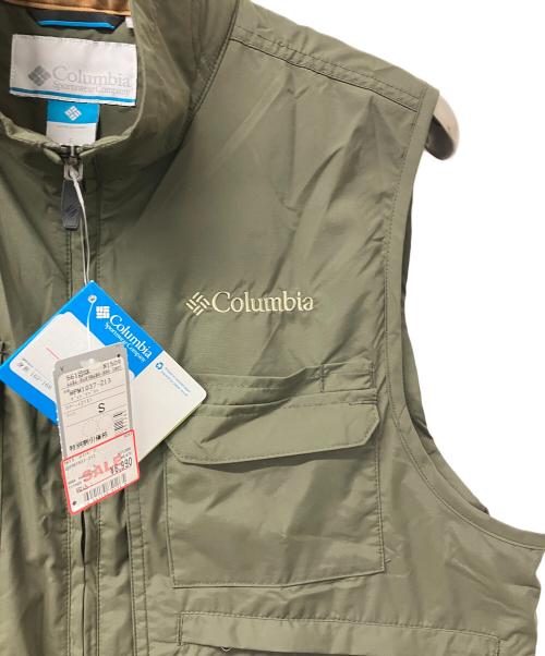 Columbia（コロンビア）Columbia (コロンビア) ナイロンベスト  オリーブ サイズ:Sの古着・服飾アイテム