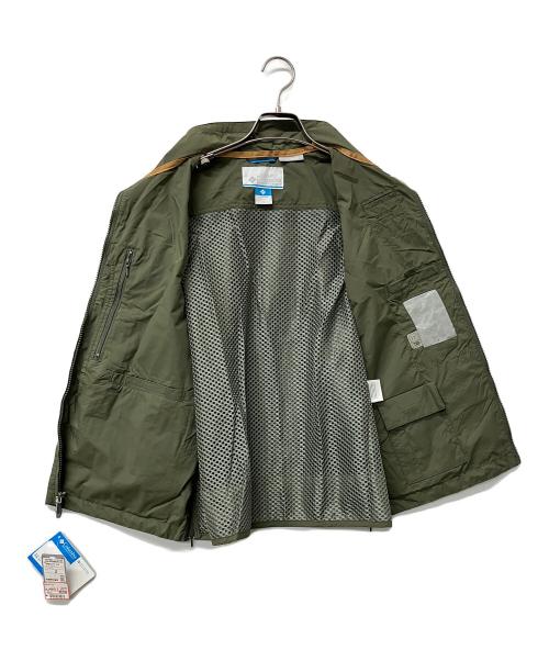 Columbia（コロンビア）Columbia (コロンビア) ナイロンベスト  オリーブ サイズ:Sの古着・服飾アイテム